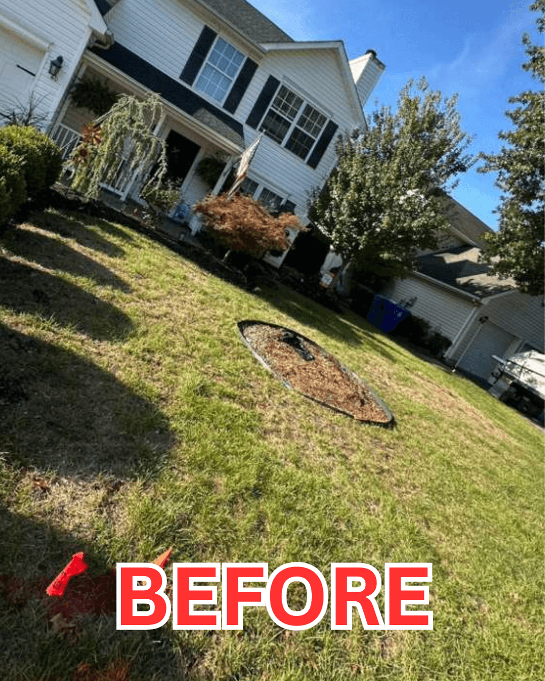 Front Yard Renovation - Before