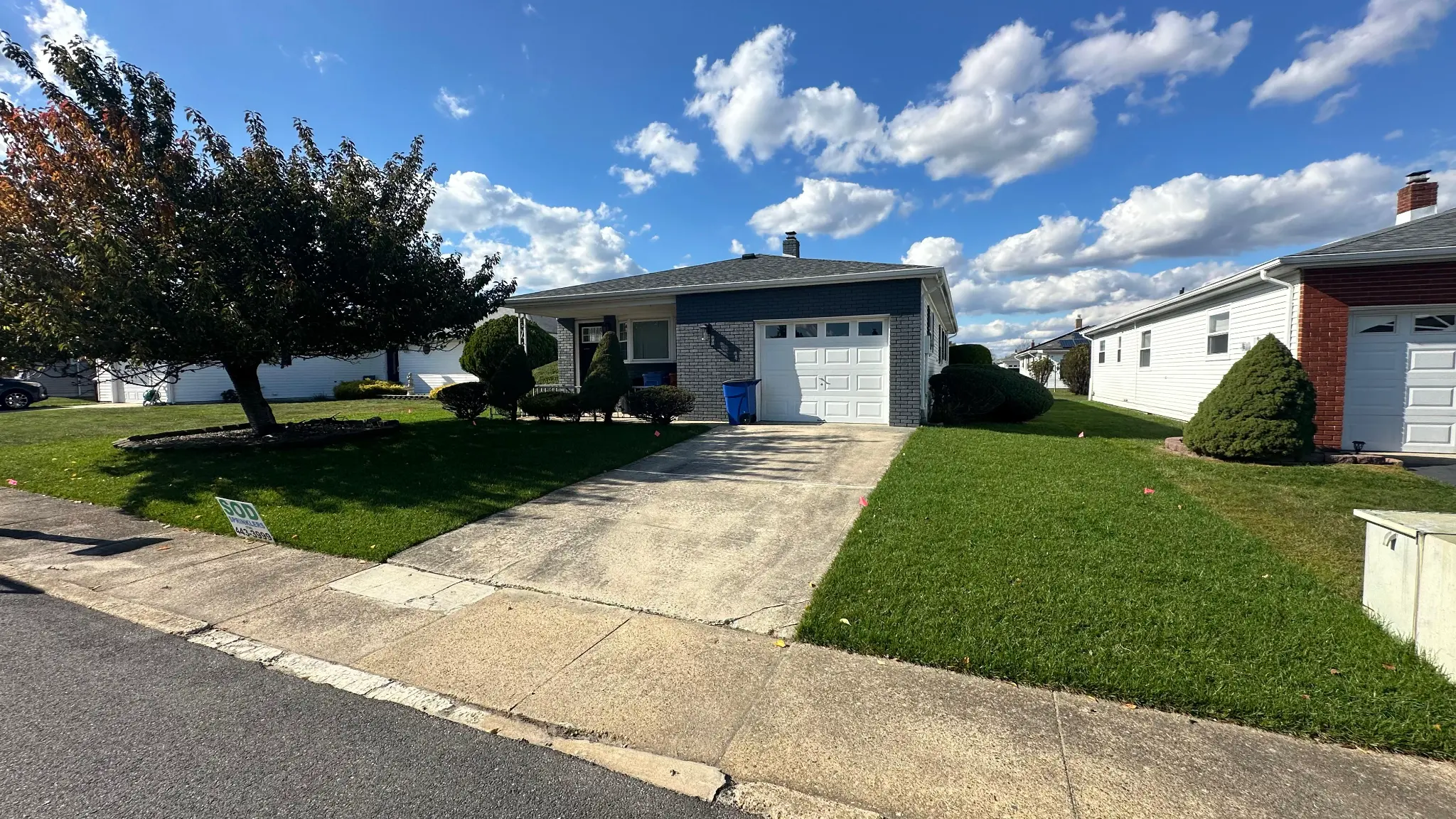 Residential Front Lawn
