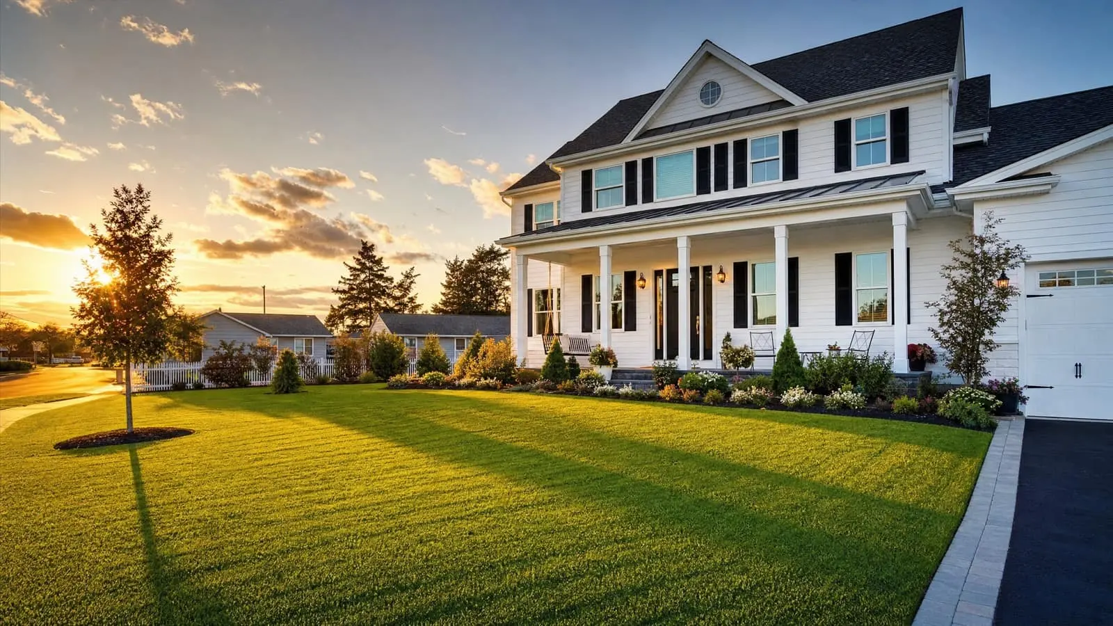 Durable tall fescue lawn in a New Jersey backyard suitable for dogs